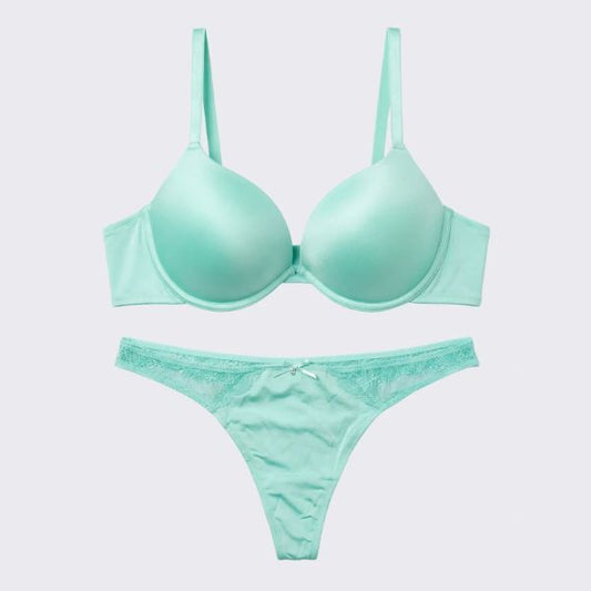 Bra Panty Set - Firozi