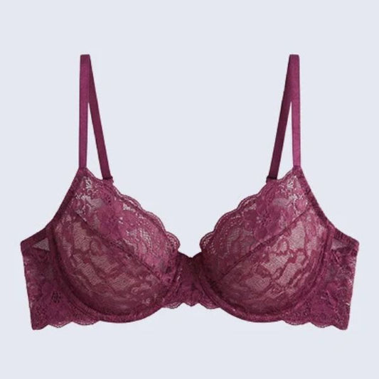 Pack Of 4 Lace Net Bra
